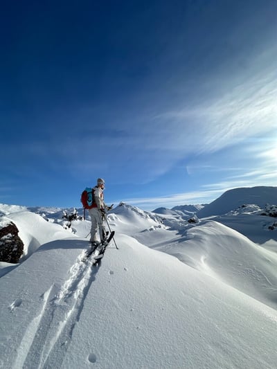Stine in the mountains